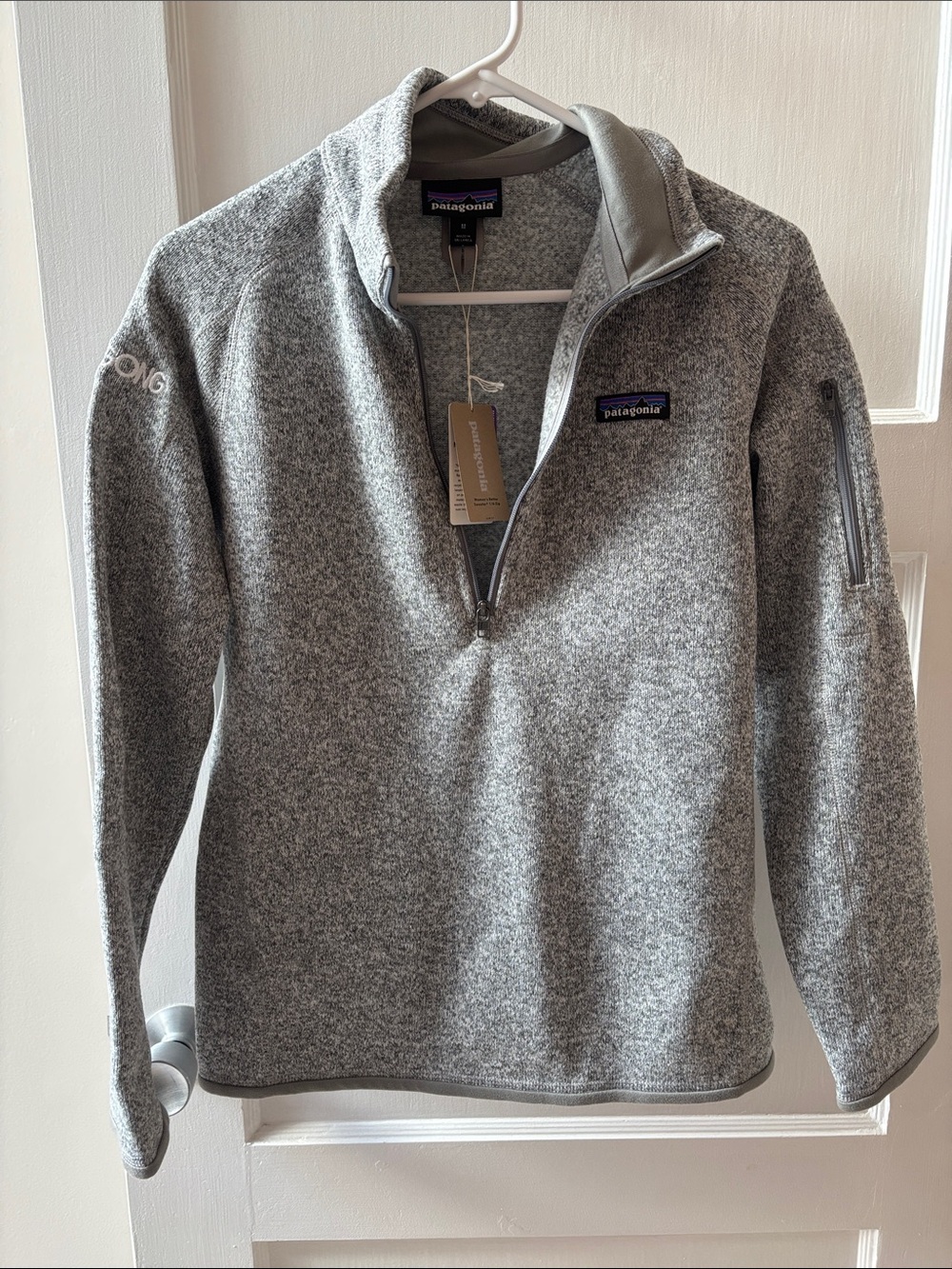 Patagonia Heather Gray Women’s Half-Zip Fleece Pullover